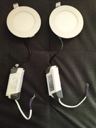 Okrągły panel LED 6w komplet 2 szt