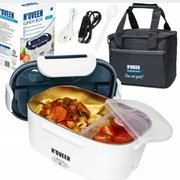 SPRZEDAŻ ZAKOŃCZONA. Elektryczny Termos Obiadowy Lunch box Podgrzewany