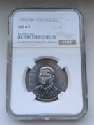 20 zł 1983 Marceli Nowotko MS 65