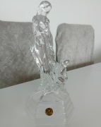 RCR Royal Crystal Rock - Mother and Child - Figurka Kryształ Art Deco