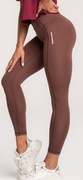 Legginsy GymGlamour bordowe XS/34