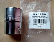 Nasadka 1 cal Facom K.1'B 12-kątna, mocowanie uchwytu 3/4 cala 