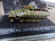 Amer Com Tamiya modele czołg II Wojna Światowa - 7 szt 