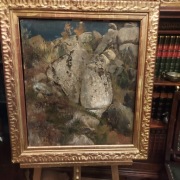 " Odpoczynek nad urwiskim " Georg  Müller-Breslau