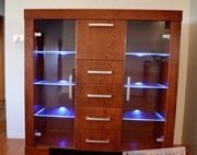 Witryna, komoda, drewno-fornir