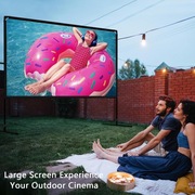 Potężny ekran do projektora/rzutnika GT GETCO TECH na płótnie 150 cali