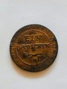 WOLNE MIASTO GDAŃSK -1GROSZ1809 (ODWROTKA)-R2