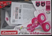 Auto Kaskaderskie Carrera RC Mini Turnator Różowy + Pilot Komplet