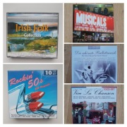 Składanki muzyczne 5 boxów