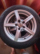 felgi aluminiowe golf 5 srebrne