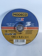 MODECO flex N-68-923 tarcza do szlifowania stali 180x6x22,23 