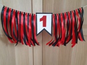 Girlanda na roczek ozdoba krzesełka proporczyk w motywie Myszki Miki