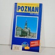Poznań Plan miasta mapa 1998 r.