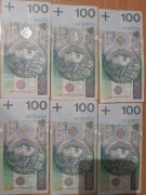 100 PLN seria YM YL YK YJ YI YG