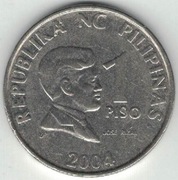 Filipiny 1 piso peso 2004 - 24 mm - nr 2