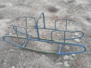 Stara huśtawka bujak PRL 