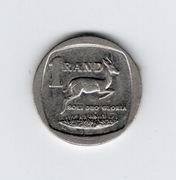 Afryka Południowa 1 rand, moneta obiegowa