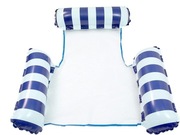 Dmuchany hamak wodny materac do pływania na basen