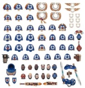 Ultramarines Upgrades and Transfers - Zestaw Ulepszeń i Kalkomanii - Nowy