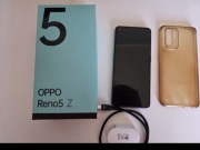 OPPO Reno5 Z 5G 8/128 + pudełko, słuchawki, etui | sprawny