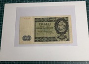 Banknot "Góral" 500 zł 1940 r. – Generalne Gubernatorstwo - Seria A