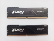 Kingston Fury Beast, DDR4, 16 GB (2x8GB), 3200MHz, CL16