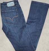 Wr) DIESEL LIV oryginalne spodnie jeansowe Roz.27/32