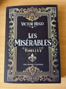 Les Miserables Tom I a V Victoria Hugo wersja francuska Nędznicy