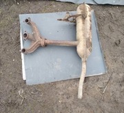 Skoda 105S kolektor wydechowy tłumik