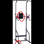 Drążek Stacjonarny Ultrasport Do Podciągania Ćwiczeń Wielofunkcyjny Po