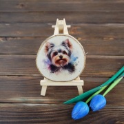 Plaster drewna pod kubek - zawieszka - york