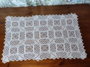 Szydełkowy bieżnik 80x50