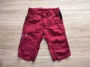 Decathlon * krótkie spodenki chłopięce bordo * 131-140 