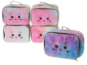 Saszetka pluszowa KOTEK kosmetyczka