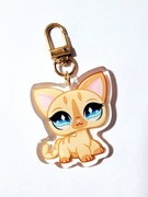 LPS Littlest Pet Shop BRELOK breloczek kot kotek SHORTHAIR #886