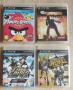 Zestaw 4 używanych gier PS3