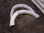 Kolano Rura stalowa fi 76mm 7,6cm kolanko rury element U gięty - 2 szt