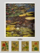 Przepiękna Seria Znaczków z Bloczkiem – Lilie Wodne Somalii (2001) MNH!