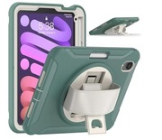 Etui Obudowa Case Pokrowiec na Tablet iPad Mini 6 8.3 Pancerny Zielony