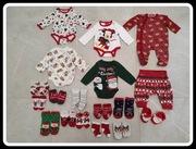 Zestaw ubranek świątecznych dla maluszka rozmiar 62