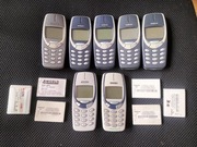 Telefon koórkowy Nokia 3310 3330 zestaw 7 szt.