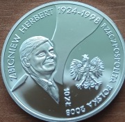 10 ZŁ ZBIGNIEW HERBERT (1924-1998)