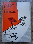 Literatura na Świecie nr 61 (5/1976) Czechy i Słowacja (Ota Pavel i inni)
