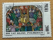 3299, * kasowany; 500 lat Sejmu Polskiego