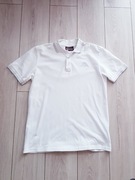 Biała Koszulka Polo Kappa - Stan Bardzo Dobry, M!
