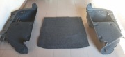 BOCZEK TAPICERKA BAGAŻNIKA PR. I LEWY+DYWANIK TYŁ KOMBI SKODA OCTAVIA 3 III