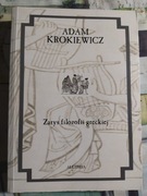 TANIO Krokiewicz ZARYS FILOZOFII GRECKIEJ od Talesa do Plotyna 2000r.