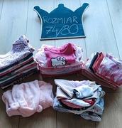 Zestaw ubrań 74/80 dziewczynka