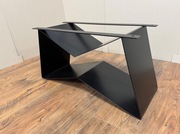 Stół loftowy czarny metalowy lokalnie – industrialny styl 78x30x40cm