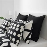 Poszewka Klarastina Ikea 50x50 cm w kropki